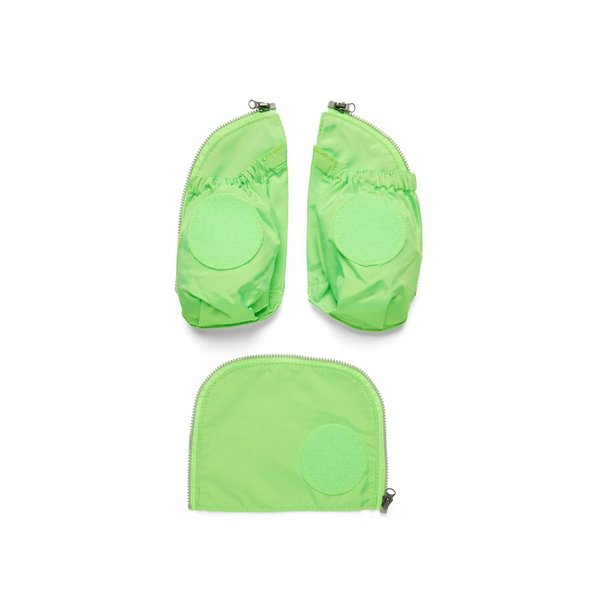 Fluo Seitentaschen Zip-Set Grün